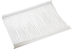 Satsonik 75mm(3 Inch) Clear Tag Gun Barbs (Fasteners) for Any Standard Price Labels Clothing Tagging Attachers - 5000 Pcs