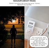 Defender Digital Timer Plug Socket 24 Hour LCD 10 On/Off 240V 13A 3120W view 5