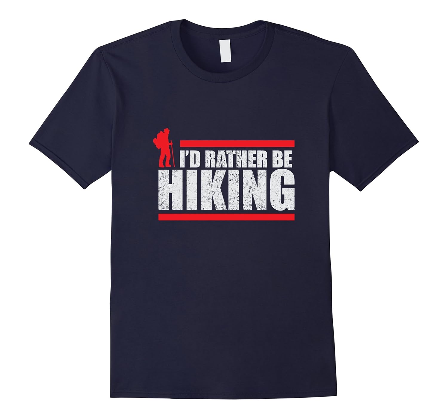 I'd Rather Be Hiking T Shirt-T-Shirt