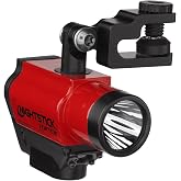 Nightstick XPP-5466R FORTEM Intrinsically Safe Helmet Dual-Light - 2 CR123 | Heavy active firefighter helmet setup - Balanced dual-light illumination paths - Complete with durable rail mounts