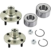 DTA 2 Front Wheel Hub Wheel Bearing Repair Kit Compatible with Nissan Sentra 1.8L Only 2000-2006 Replaces Dorman 930-702, Timken 510061