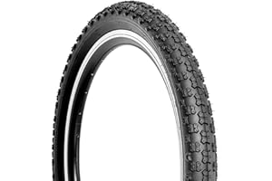 Hycline Kids Bike Replacement Tires Set: 2-Pack 12.5/14/16/20x2.125 Inch Premium Butyl Rubber Wear-Resistant Folding Bicycle Tires and 2 Pcs Bike Tubes Schrader Valve with Tire Levers for BMX MTB