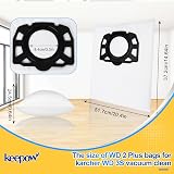 KEEPOW 6 Pack KFI 357 Vacuum Bags for Kärcher WD Series Fleece Filters view 5