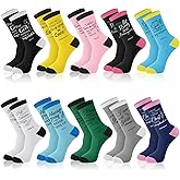 Shinymoon Christian Socks Jesus Gifts Socks Bible Verse Scripture Inspirational Religious Appreciation Gift for Men Women