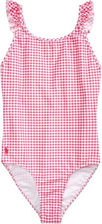Amazon Co Jp Polo Ralph Lauren ポロ ラルフローレン 水着 ワンピース ベビー 子供 女の子 ギンガムチェック 並行輸入品 服 ファッション小物