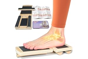 Evomake Ankle Balance Board, Foot Strengthener for Plantar Fasciitis, Foot Arch Stretcher, Sprained Ankle Recovery, Stability