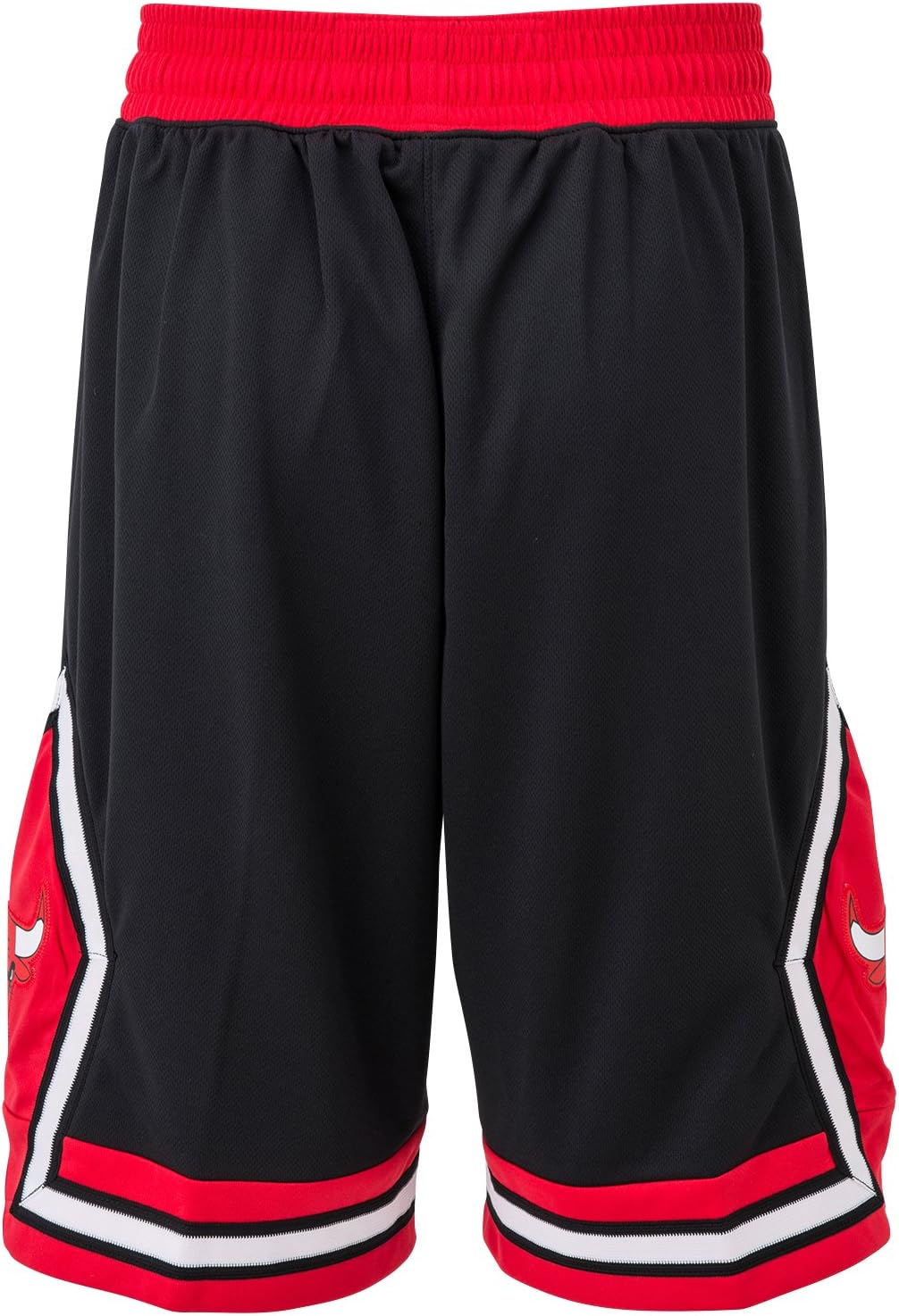 black and red chicago bulls shorts