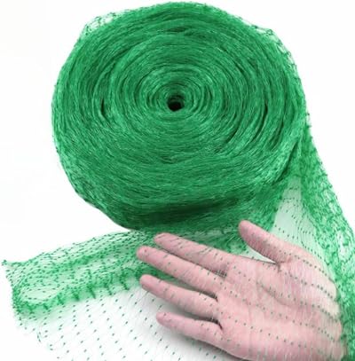 REQUISITE NEEDS Green Garden Netting 4m x 10m Bird Pesticide Free Protection