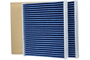 2Pcs Cabin Air Filter with Activated Carbon, Fit for CP157, CF12157, Toyota Avalon/Camry/Corolla/Highlander/Prius/RAV4/Sienna