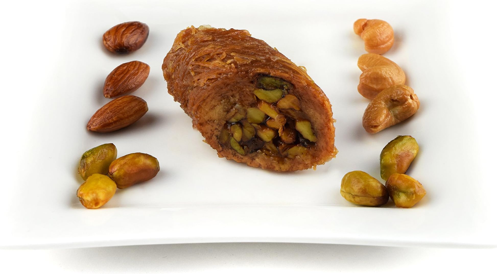 1KG Baklawa Baklava Bourma Pistachio Home Made Recipe Freshly Baked and Shipped UK