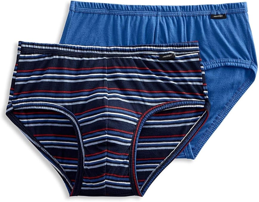 Jockey Men's Elance¿ Poco¿ Brief 2 Pack at Amazon Men’s Clothing store
