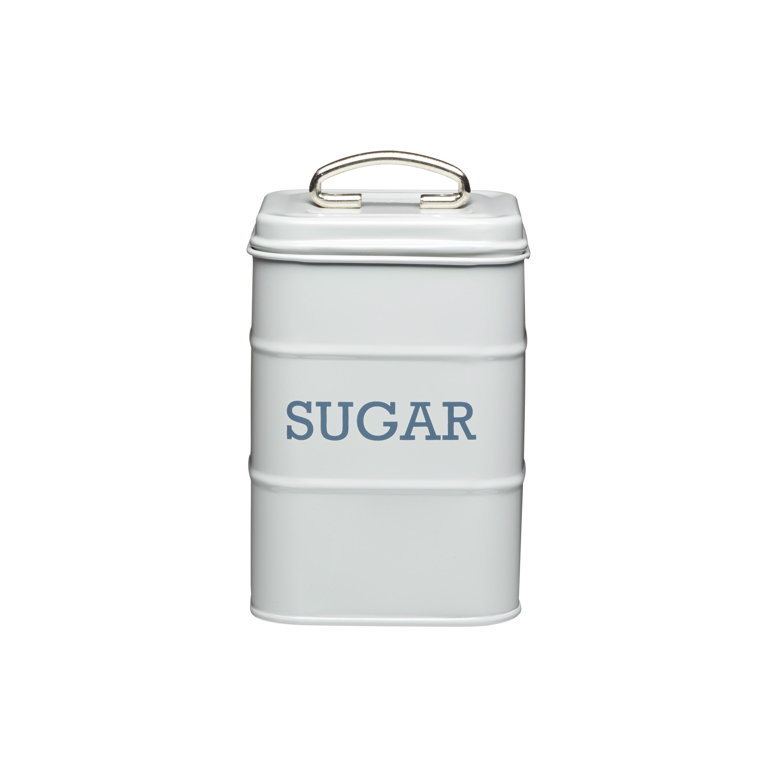 KitchenCraft Living Nostalgia Sugar Storage Canister, 11 x 17 cm, French Grey