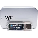 USB Bitcoins Miner LV03 Solo Miner 74KH/S BTC Mining Device 1Watt Low Power Consumption Asic Cryptocurrency Lottory Miner (1PCS)