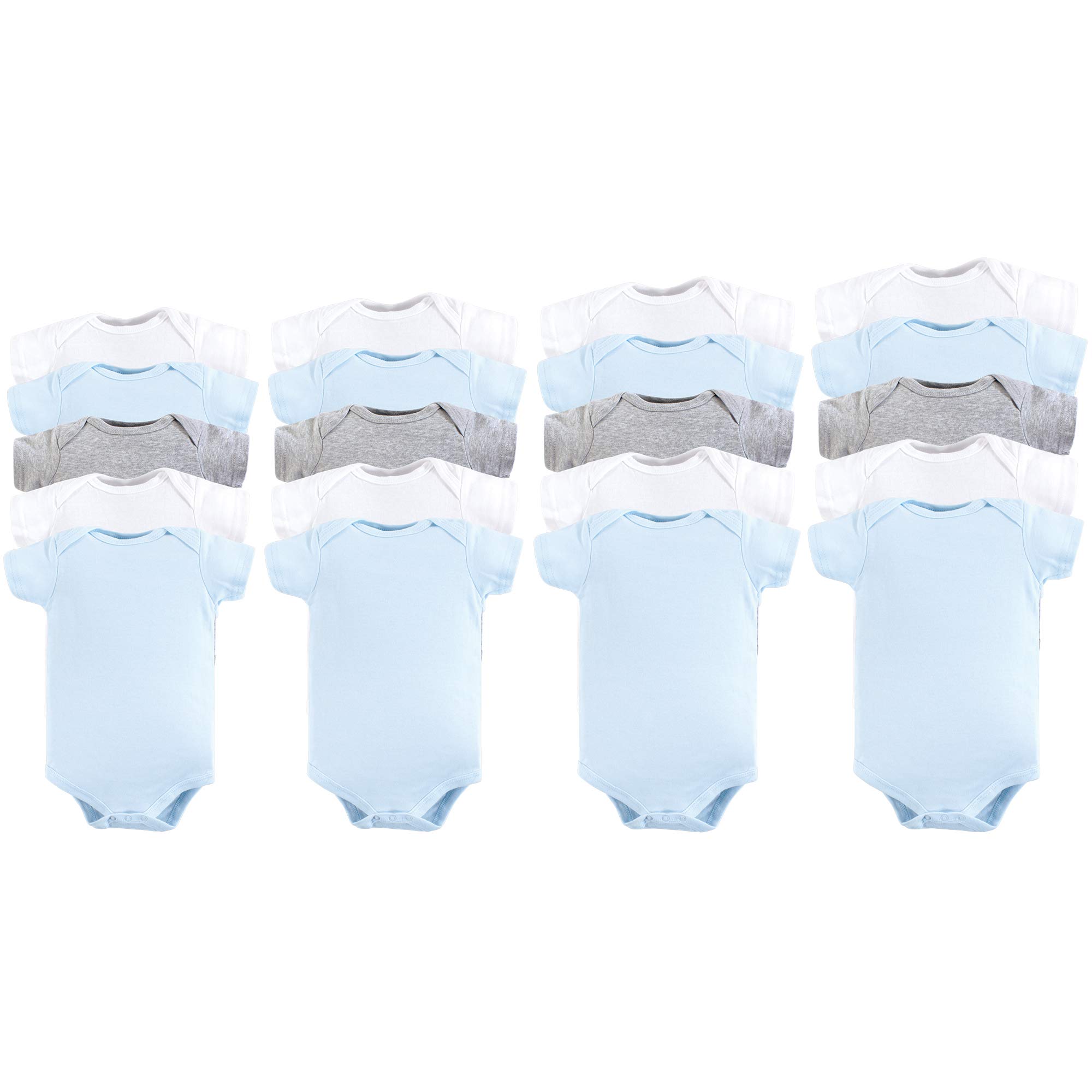 Luvable Friends Unisex Baby Cotton Bodysuits