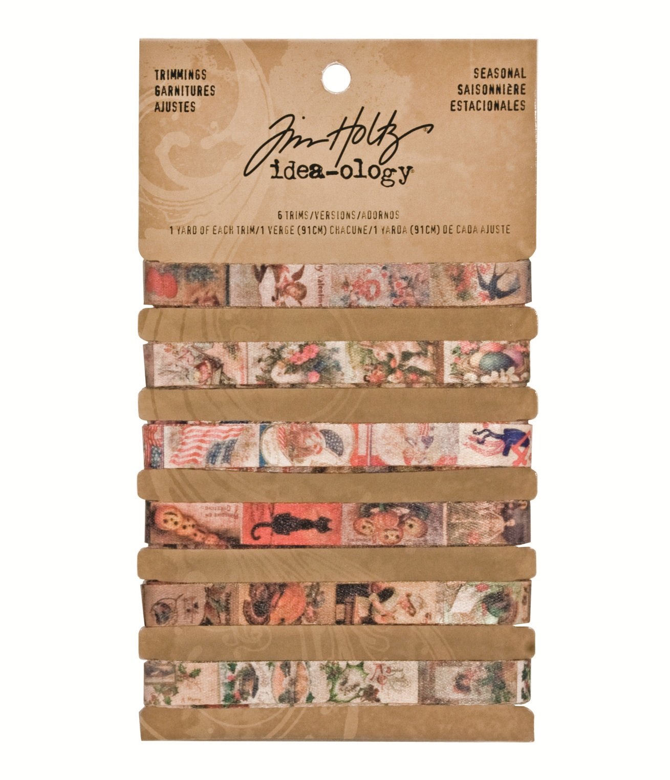Tim Holtz idea-ology Seasonal Trimmings Embellishments,