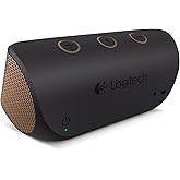 Logitech X300 Mobile Wireless Stereo Speaker, Copper Black