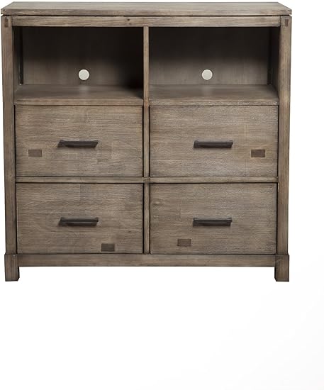 Amazon Com Alpine Furniture Sydney Tv Media Chest Weathered Grey