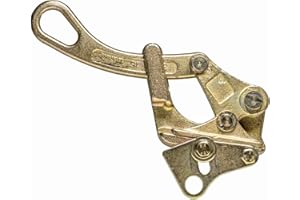 CBI Pipe & Supply Cable Puller New Tool - Steel Rope Jaw Puller for Wire Rope - Forged Steel with 6000lb Capacity - Wire Grip Versatile & Durable Solution - Pulling Cable Grab Sized (5/8"- 1 3/8")