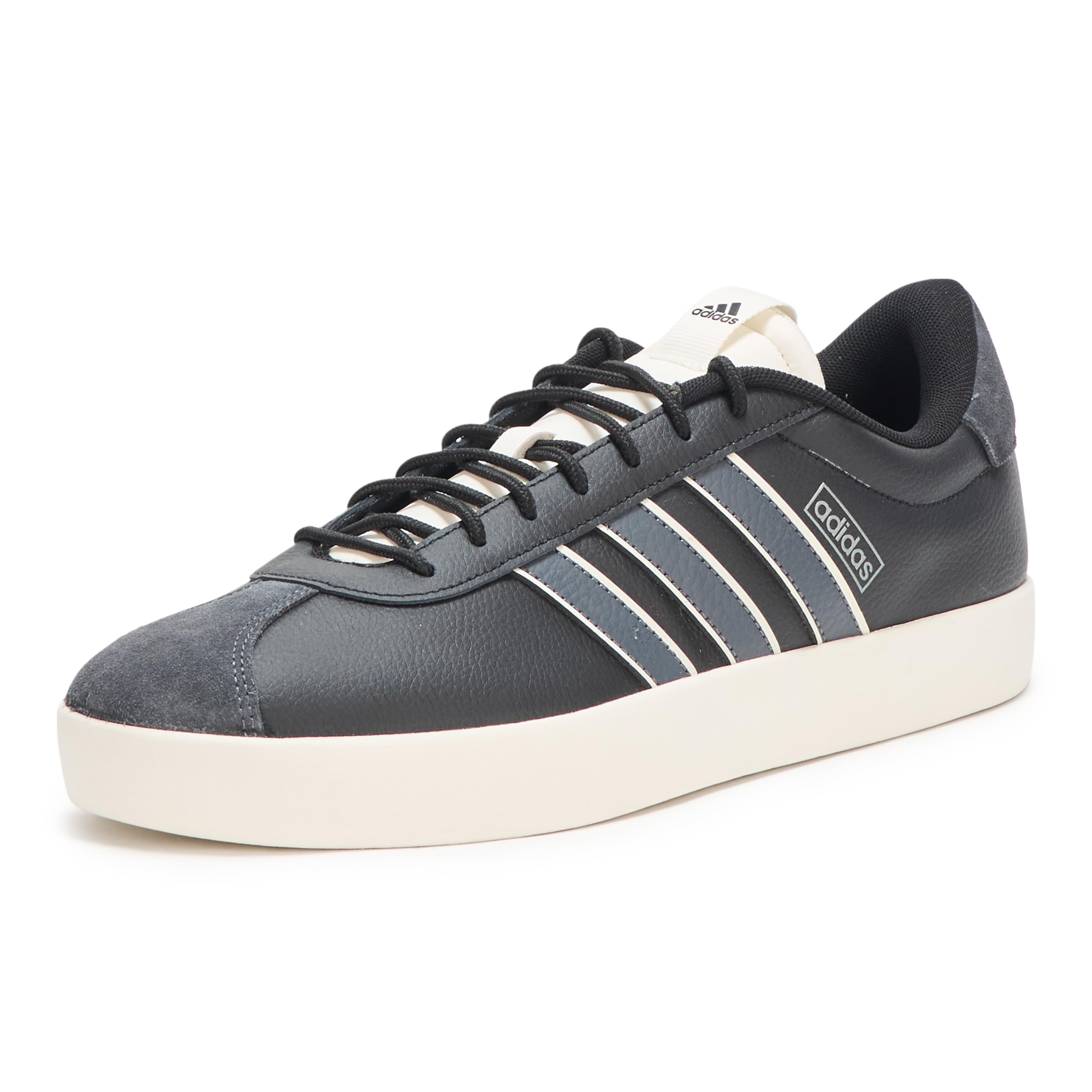 Adidas Mens VL Court 3.0 Sportswear, Black/Grey/White, 5 Image