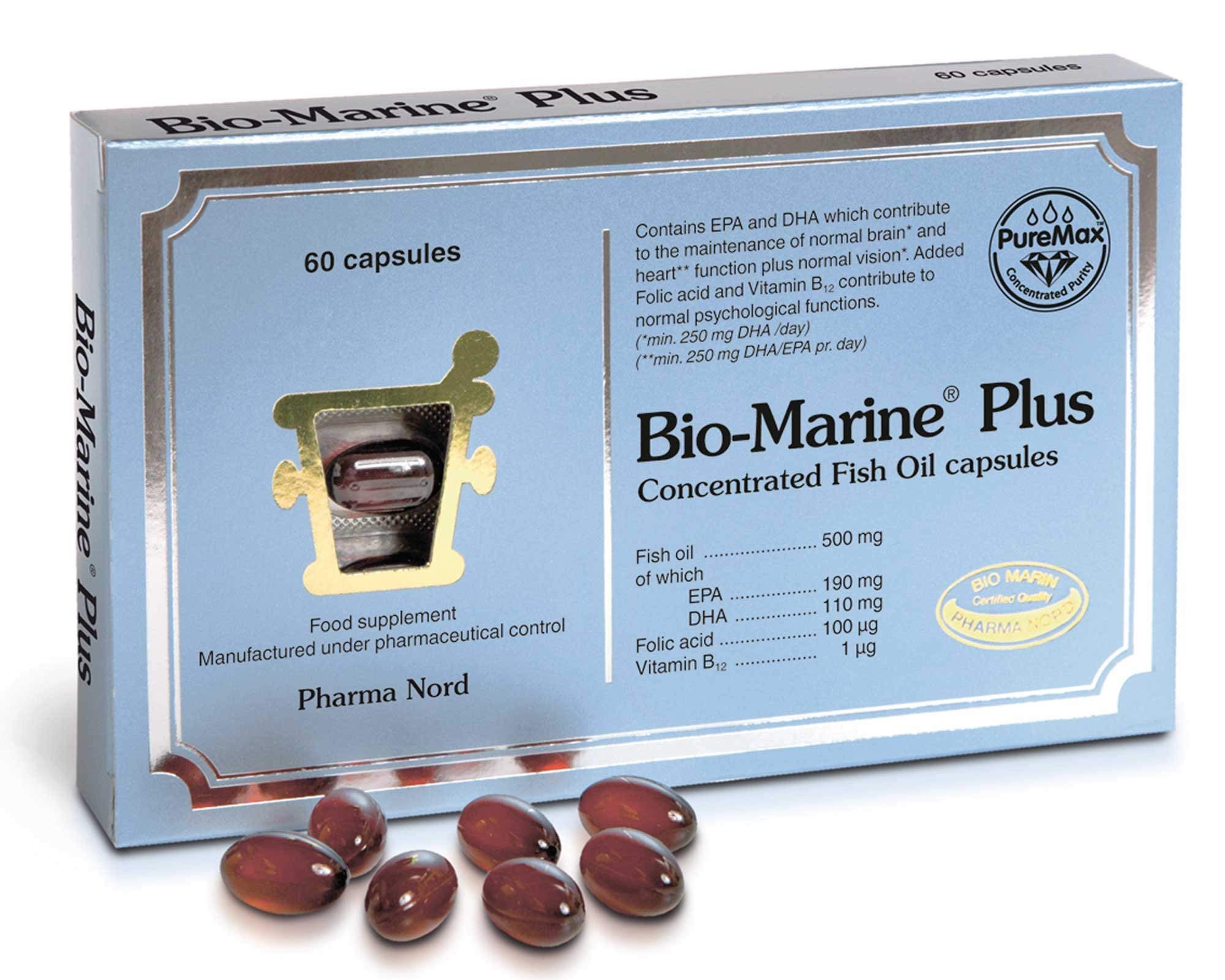 Pharma Nord Bio-Marine Plus 60 Capsules (Pack of 3)