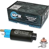QFS Fuel Pump w/Regulator for 2002-2006 Mercury & Mariner 30HP, 40HP, 50HP, 60HP EFI 4-Stroke Outboard Engines, Replaces 883202T02