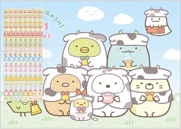 Amazon サンエックス すみっコぐらし 21年 カレンダー 壁かけ Cd 文房具 オフィス用品 文房具 オフィス用品
