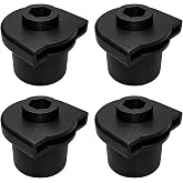 MKQYEG Replacement Front Leg Bracket Compatible with Best Choice Products Zero Gravity Lounge Chair | Restores Chair Stability on Uneven Surfaces | Recliner Parts | 4 Pack