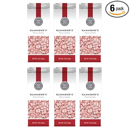 Amazon Com Hammond S Peppermint Pillows 6 5 Ounce Bags