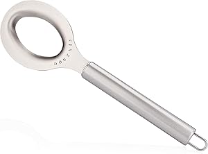 DOUGHTY - Dough Kneading & Mixing Tool - Stainless Steel Hand Mixer - Ideal for Thick Sticky Doughs - Great Bread Kneading Tool & Danish Dough Whisk Alternative - Gift Box Included