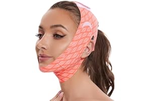 EDCBMB V Line Mask chin strap for sleeping jaw exerciser jawline shaper for women,Medium