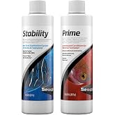 PRlME 250ml, STABlLlTY 250ml for Fresh and Marine Aquariums Including (STABlLlTY Fish Tank Stabilizer, PRlME Water Conditioner)