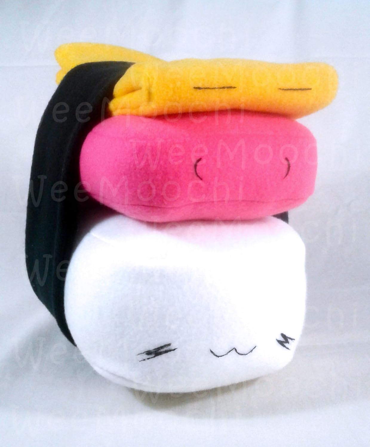Amazon Com Spam Musubi Plushie Novelty Food Pillow Home Living