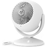 Vornado VORA&trade; 8 Large Air Circulator, OmniWave&trade; Oscillation, Remote, Timer | Omniwave&trade; Multi-Axis Oscillation, Touch Control, 10 Speed, Quiet Operation, Bedroom Fan, Energy Efficient Fan