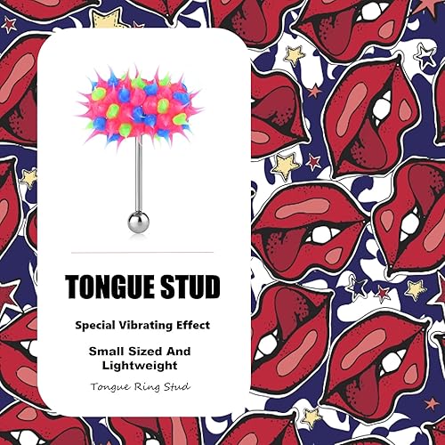 DAUERHAFT Stainless Steel Tongue Ring Tongue Ring Medical Grade Stainless Steel Body Piercing Jewelry(#6) in Kenya | Whizz DAUERHAFT Stainless Steel Tongue Ring Tongue Ring Medical Grade Stainless Steel Body Piercing Jewelry(#6) in Kenya | Whizz