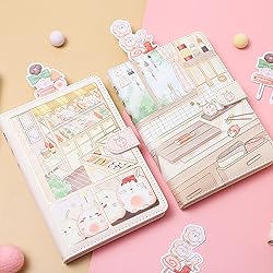 Lined Journal Notebook, Kawaii Journal