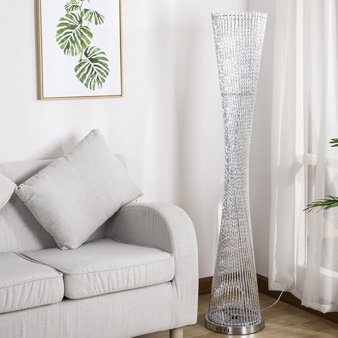 LILY Moderne Taille Stil Stehlampe, kreative Spiral Design vertikale