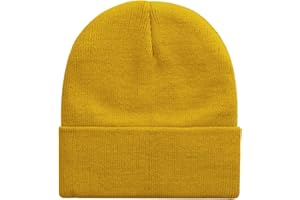 ZOORON 1&2 Pack Beanie for Men Women Slouchy Beanie Hats Winter Knit Caps Soft Ski Hat Unisex