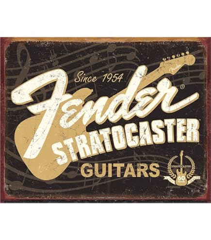 ヴィンテージ 50s 60s ビンテージ ベスト エンブレム Amazon.com: Desperate Enterprises Fender Stratocaster Guitars 60th