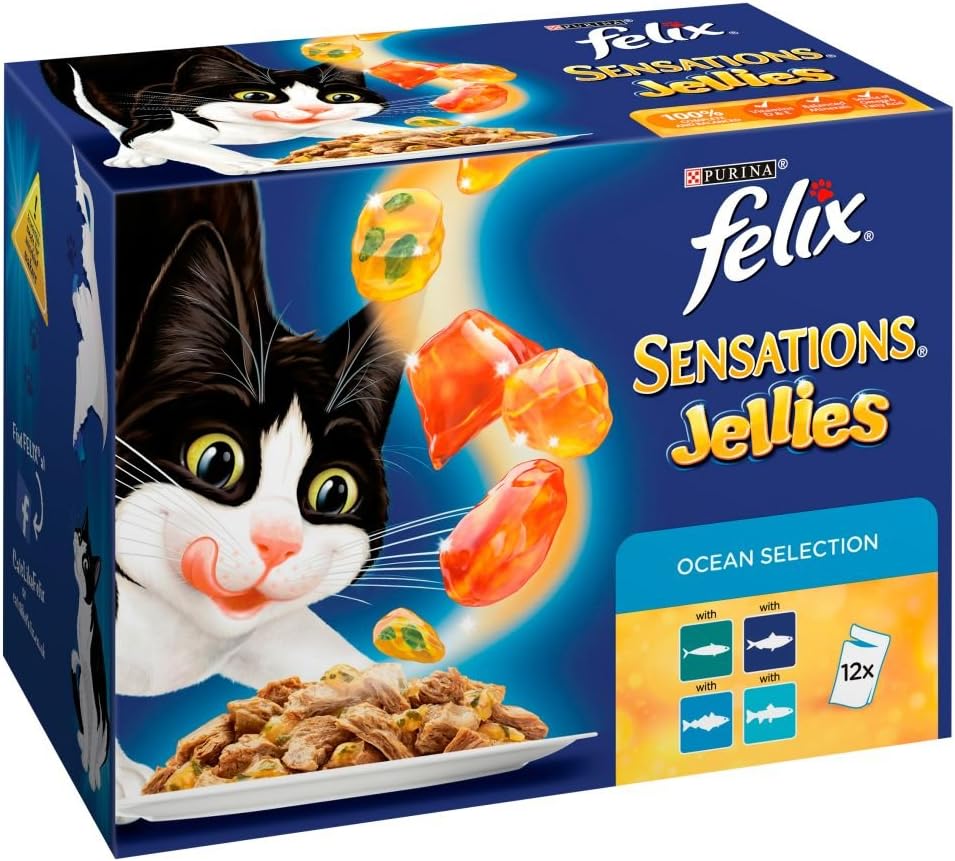 Felix Sensations Ocean Fish Selection 48 X 100G