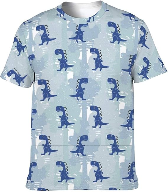 Amazon Co Jp Tシャツ 半袖 夏用 恐竜柄 おしゃれ ティーシャツ カジュアル トップス クルーネック 大人用 メンズ T Shirt 薄め 学生用 レデース インナーシャツ 高校生 ゆったり カットソー 柔らかい 丸襟 カップル服 服 ファッション小物