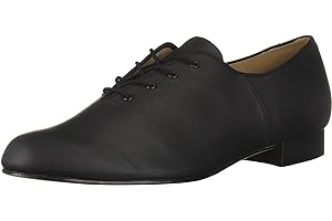 Bloch Dance Men's Jazz Oxford Leather Sole Character Shoe