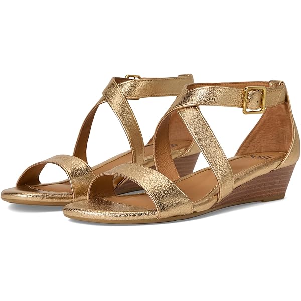 Amazon.com | Sofft Innis Gold/Natural Cork 6 W (D) | Platforms