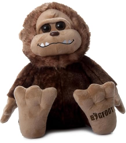 Amazon.com: The Petting Zoo Bigfoot Boy Stuffed Animal Plushie