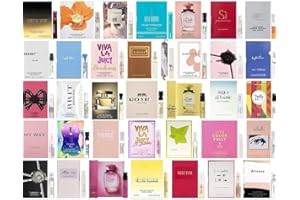 GHBB Women's Designer Perfume Sampler Lot Discovery Set x 12 Sample Vials - High End Fragrance Samples for Women, 12 Piece Set