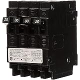 SIEMENS Q22030CT 30 Double Two 20-Amp Single Pole Circuit Breaker, As Shown in The Image