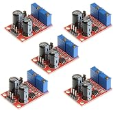 ANMBEST 5PCS DC5-15V NE555 Pulse Frequency Duty Cycle Adjustable Generator | 4.2V V-PP to 11.4V, V-PP Module, Square Wave Rectangular, Wave Signal Generator