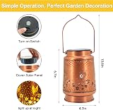 TickTime Hummingbird Solar Lantern Garden Ornament Outdoor Lights Gift for view 6