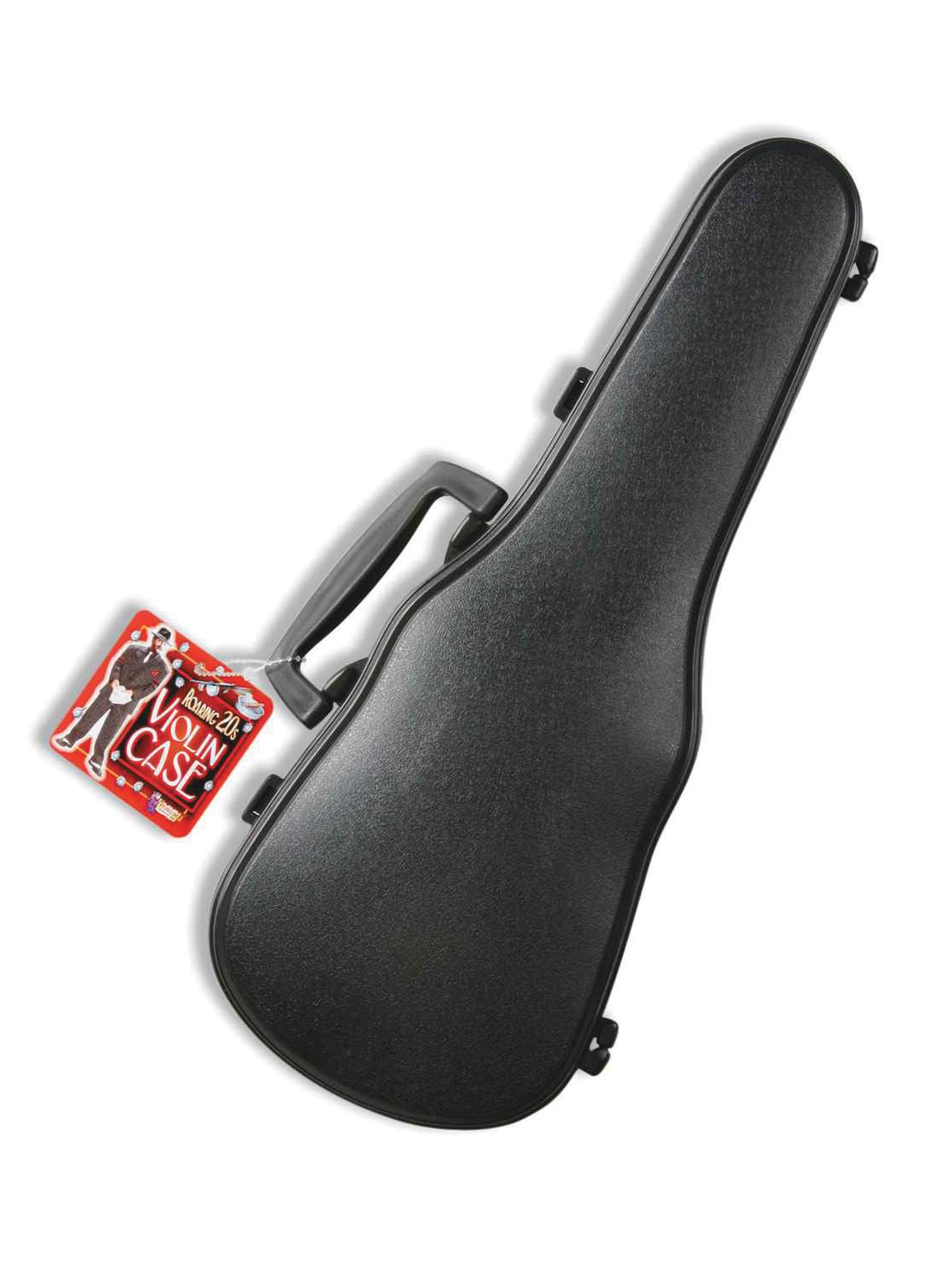 Bristol Novelty Black Gangster Violin Case, Props Idea,14 1/2 inches long, Perfect for Themed Parties, Costume Accessory & More Halloween, World Book Day