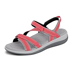 Orthofeet Women's Orthopedic Red Water-Friendly
