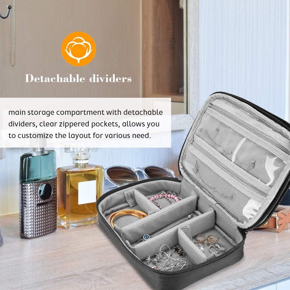 ProCase Travel Jewellery Case Organizer Bag Large - Image 5